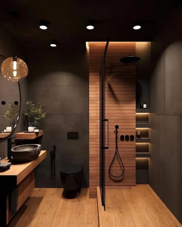 Bosco honey oak wood effect porcelain tiles 1200mm by 200mm