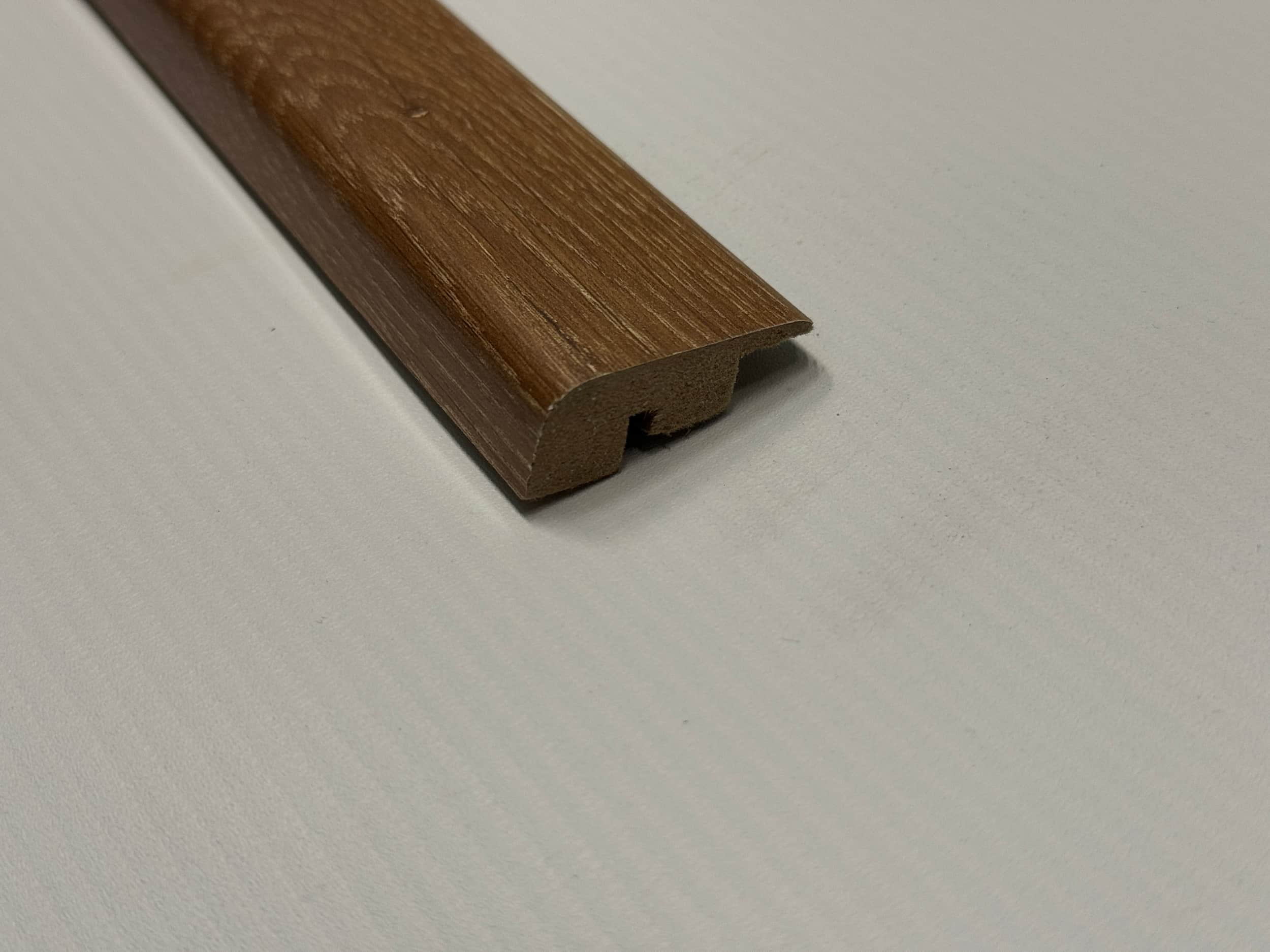 LAYPRO Espresso Oak end profile 2.4 metres