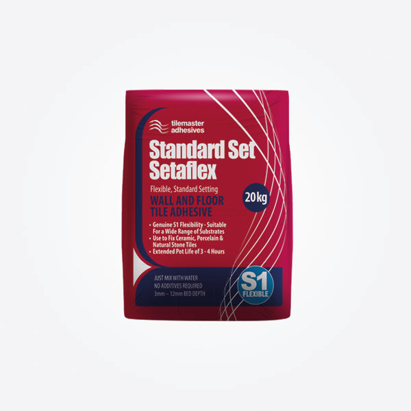 Tilemaster Standard Setaflex in grey colour (20kg)