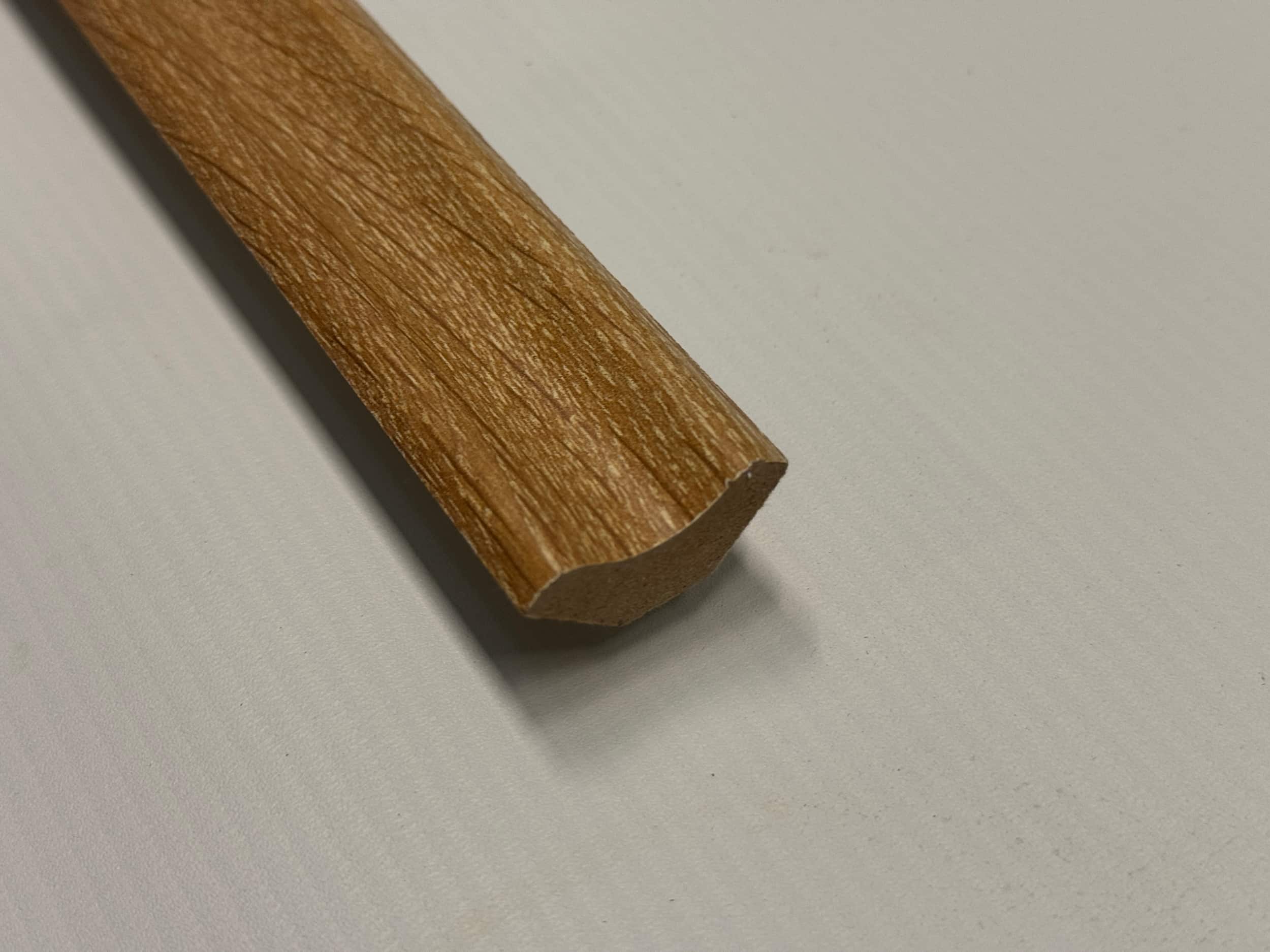 LAYPRO Espresso Oak laminate scotia 2.4 metres