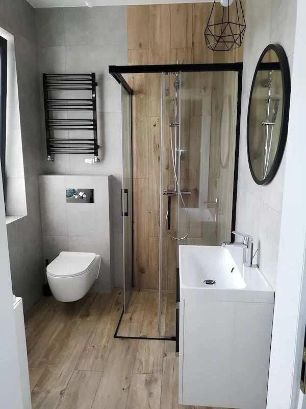 Bosco teak wood effect porcelain tiles 1200mm by 200mm